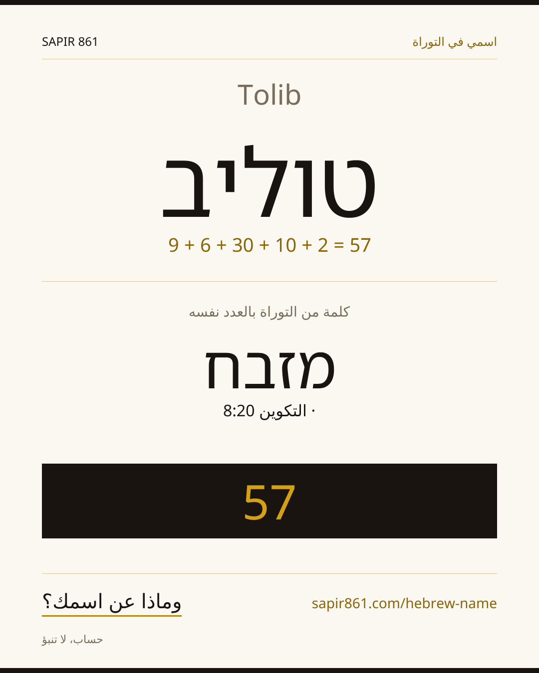 Tolib — טוליב