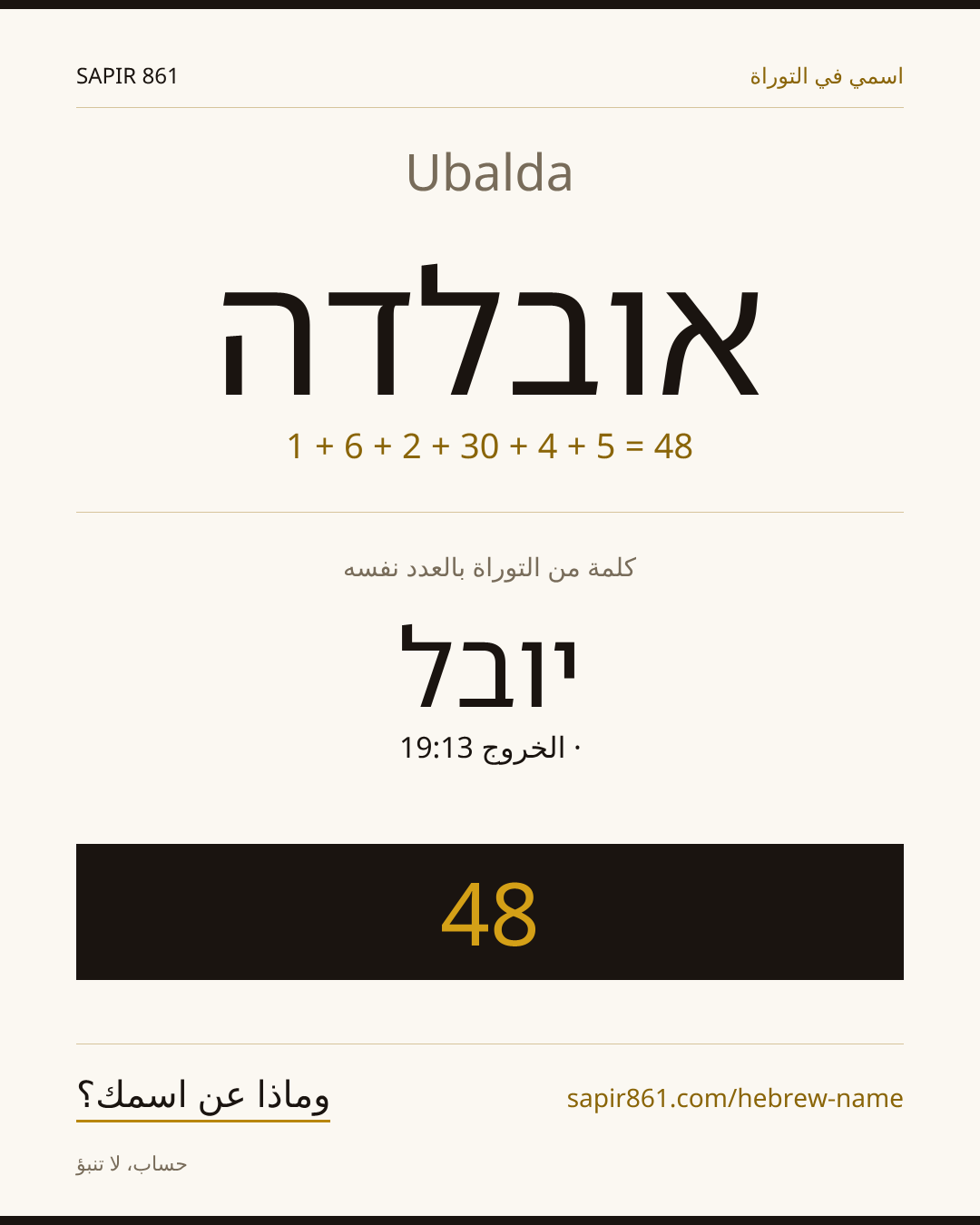 Ubalda — אובלדה