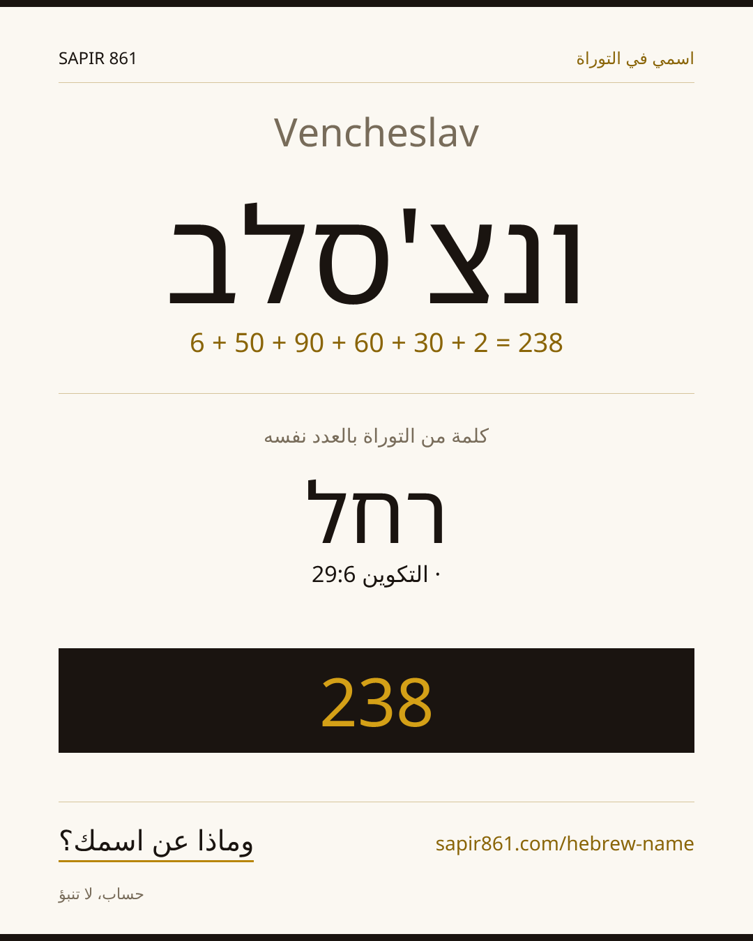 Vencheslav — ונצ'סלב