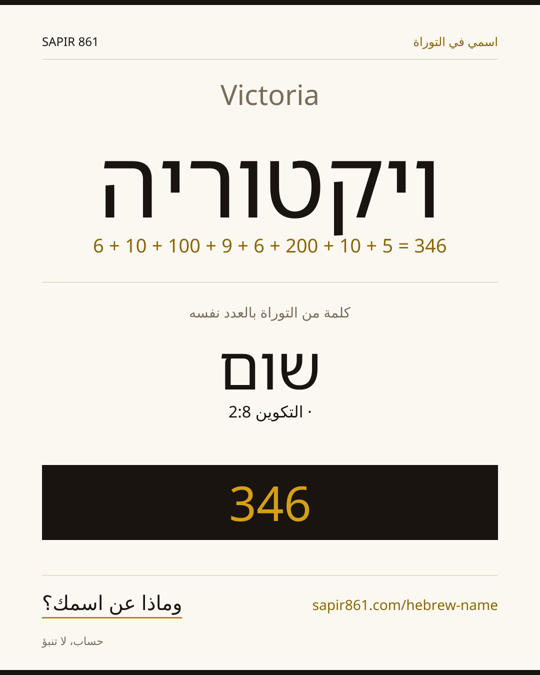 Victoria — ויקטוריה