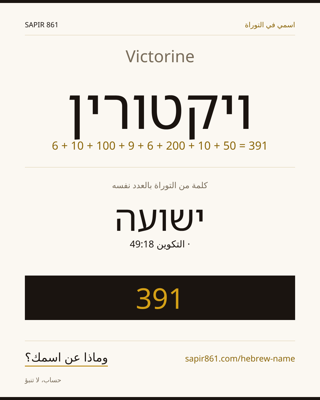 Victorine — ויקטורין