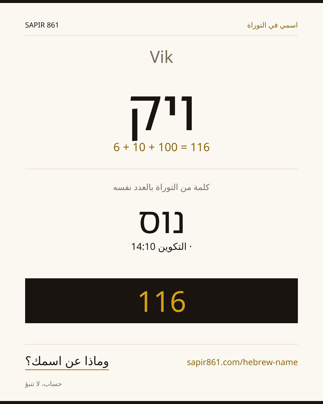 Vik — ויק