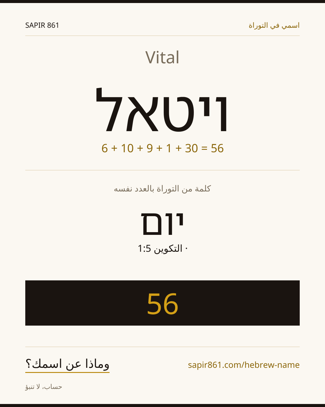 Vital — ויטאל