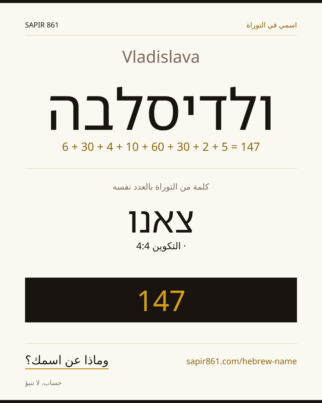 Vladislava — ולדיסלבה