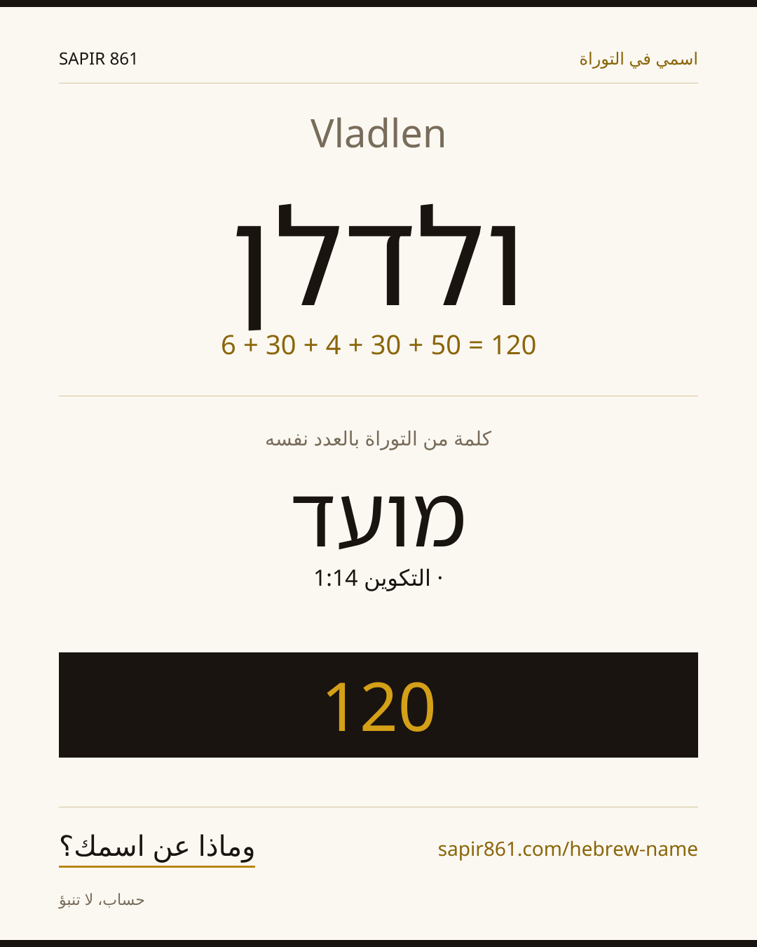 Vladlen — ולדלן