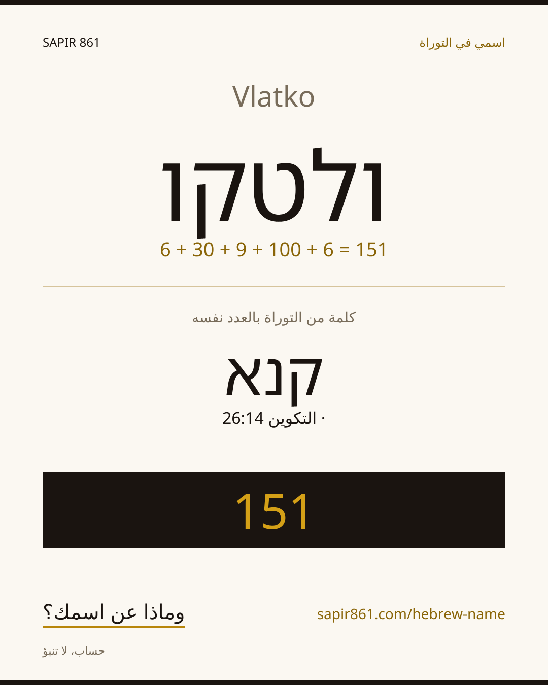 Vlatko — ולטקו