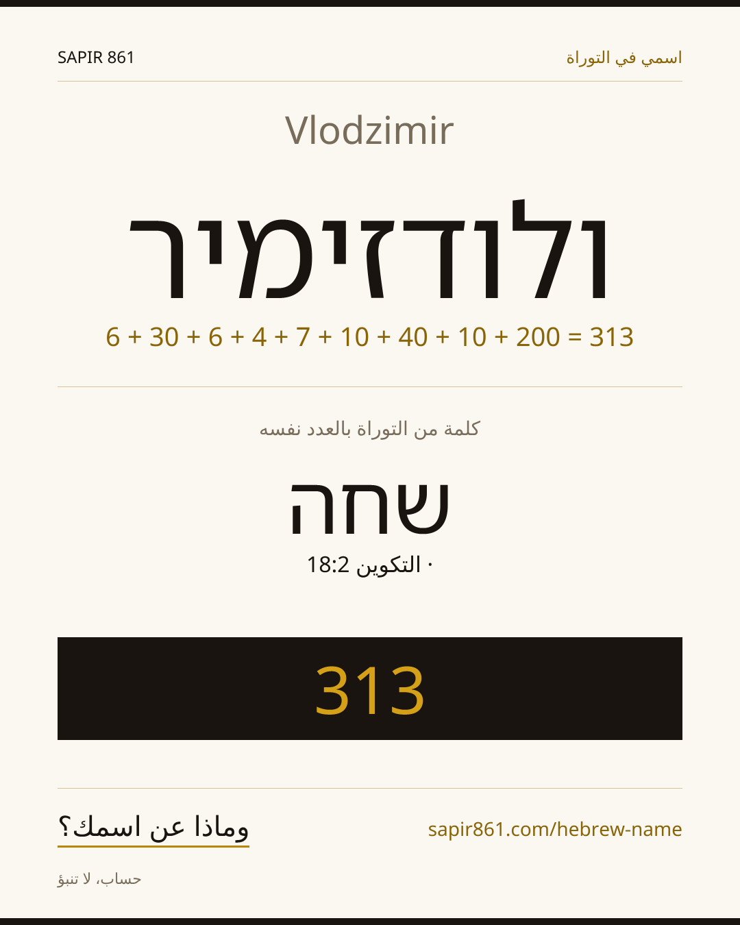 Vlodzimir — ולודזימיר