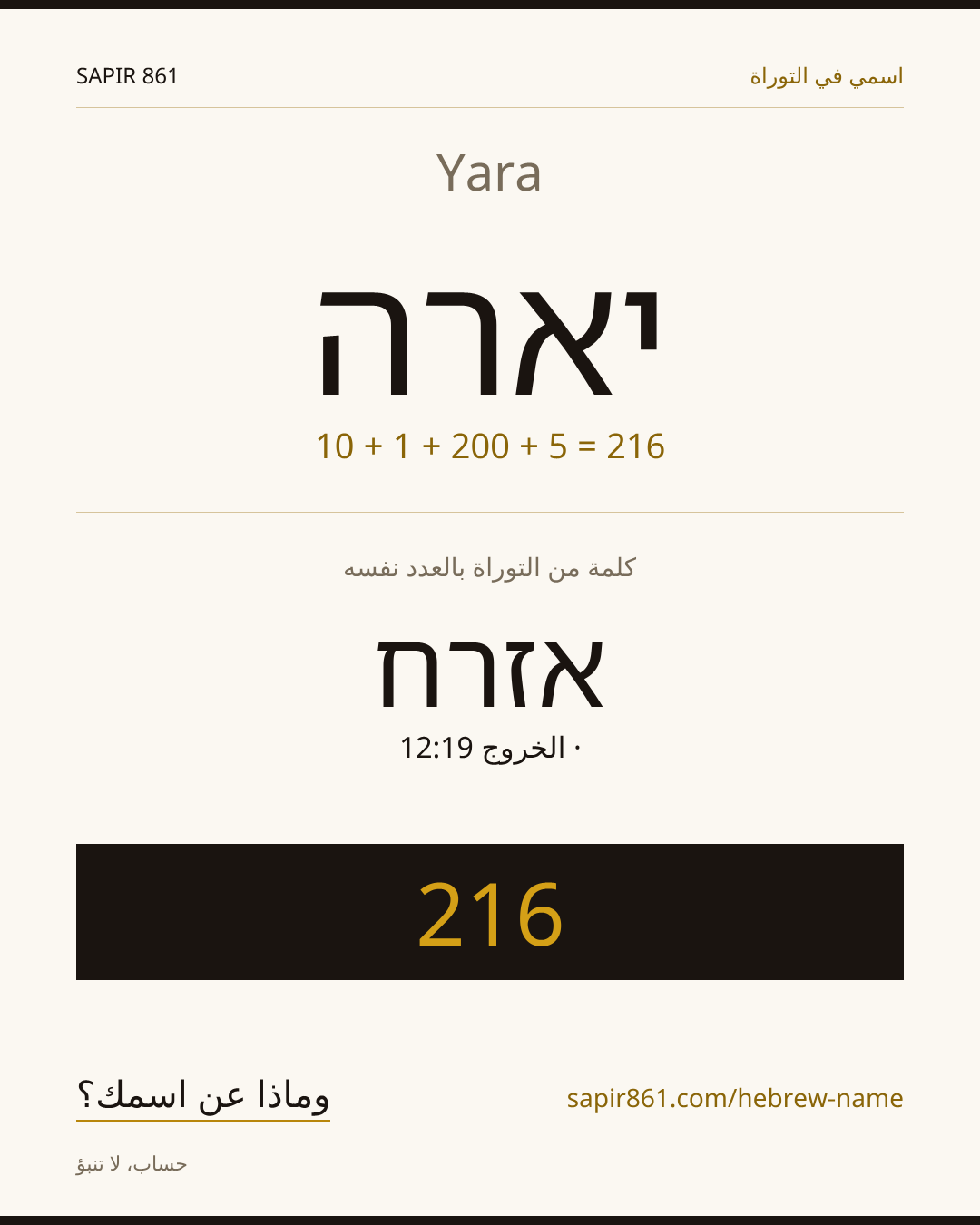 Yara — יארה