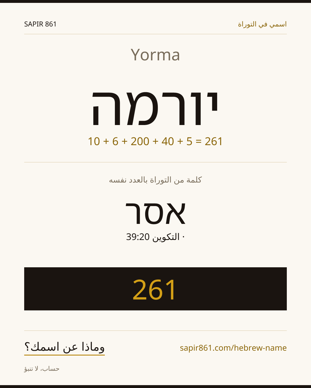 Yorma — יורמה
