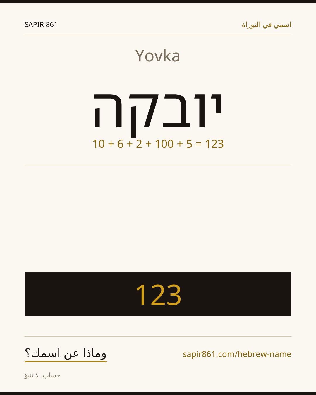 Yovka — יובקה