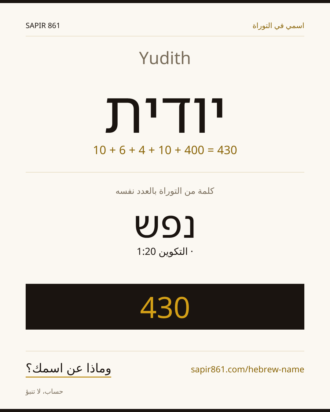 Yudith — יודית