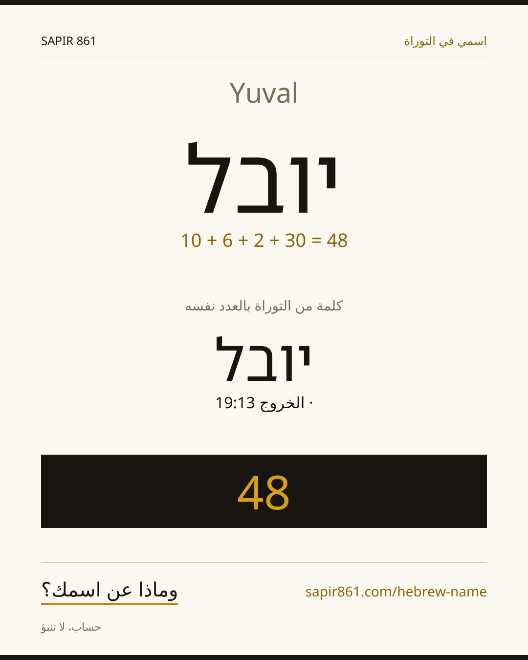 Yuval — יובל