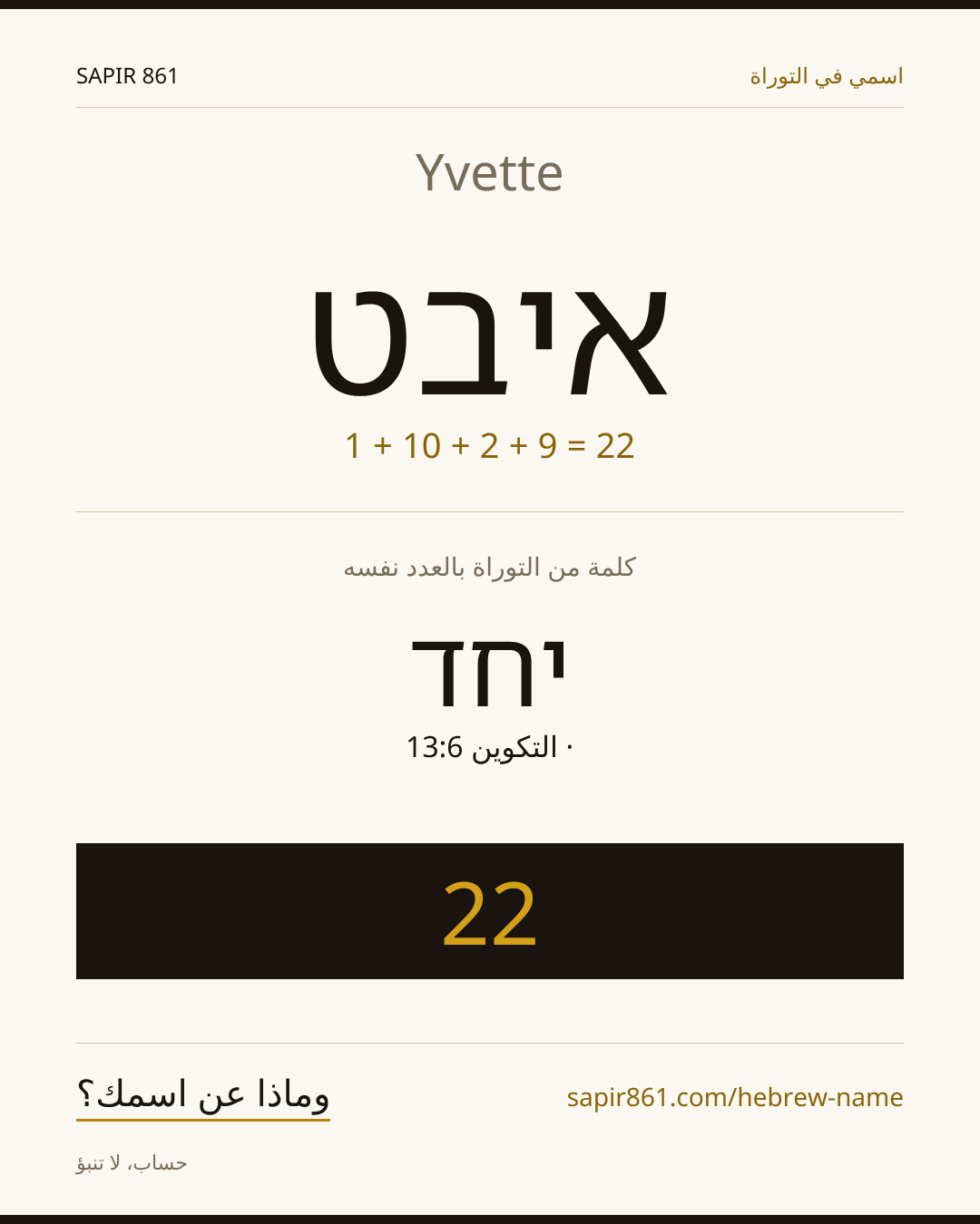 Yvette — איבט