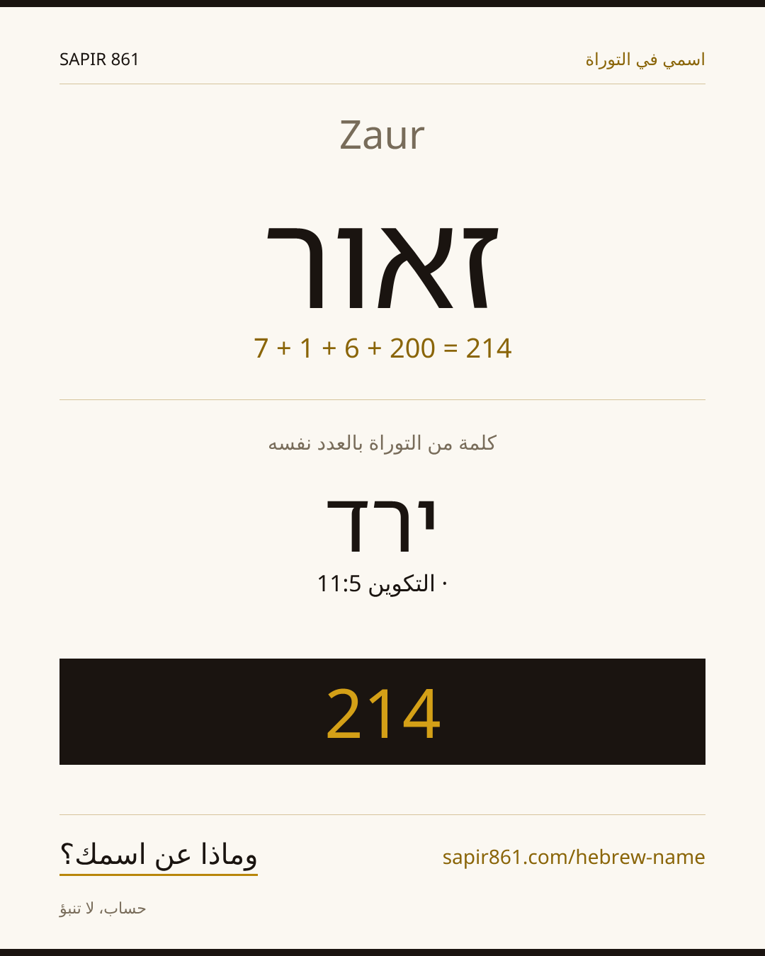 Zaur — זאור