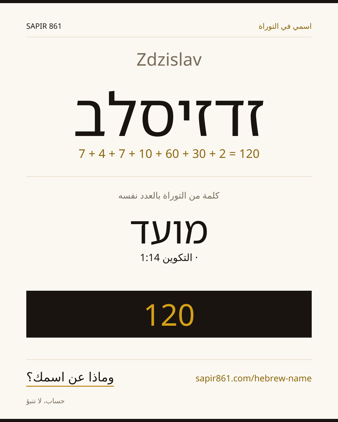 Zdzislav — זדזיסלב