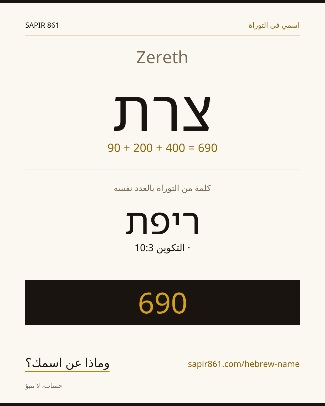 Zereth — צרת