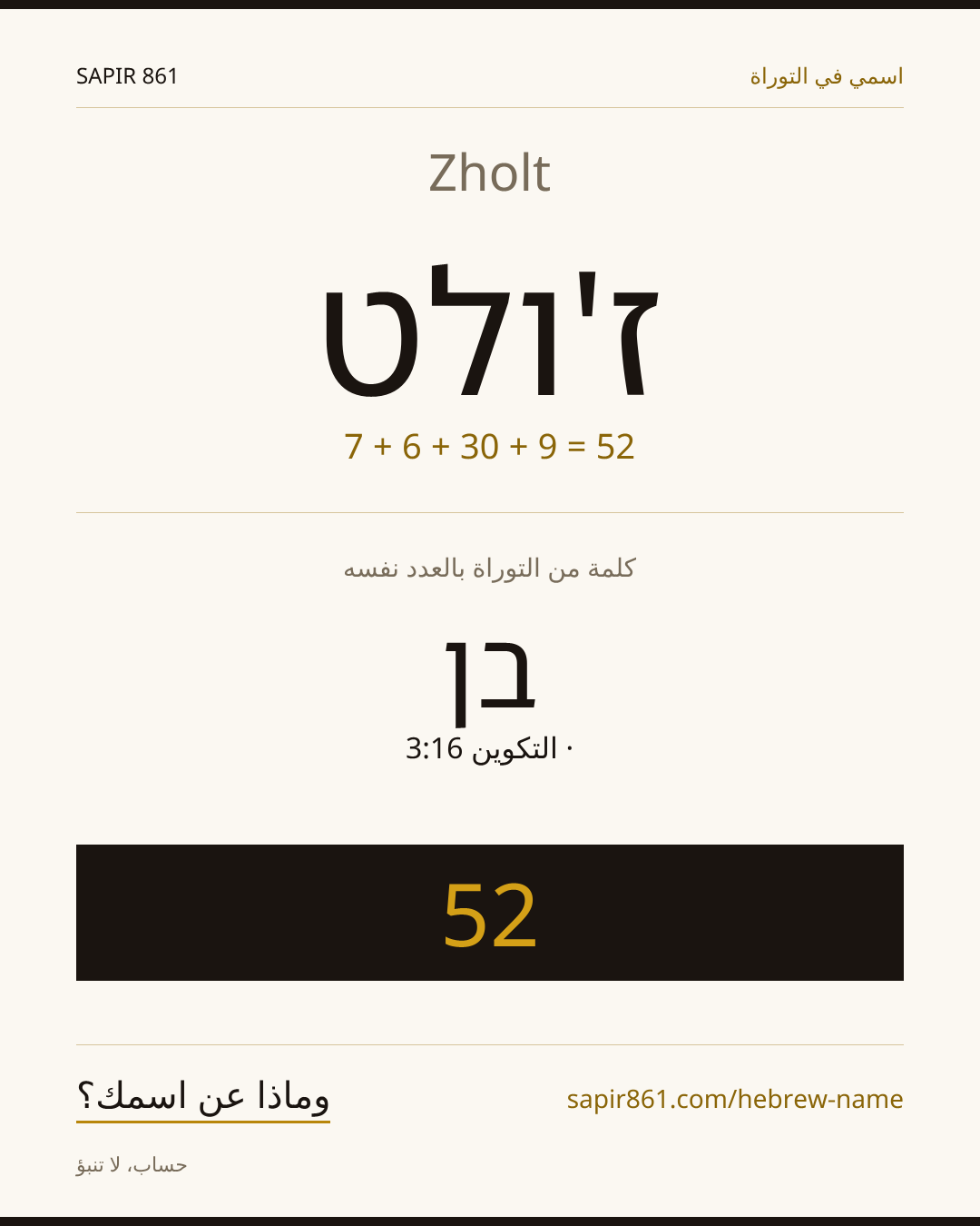 Zholt — ז'ולט