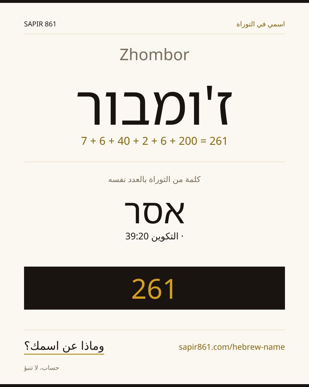 Zhombor — ז'ומבור
