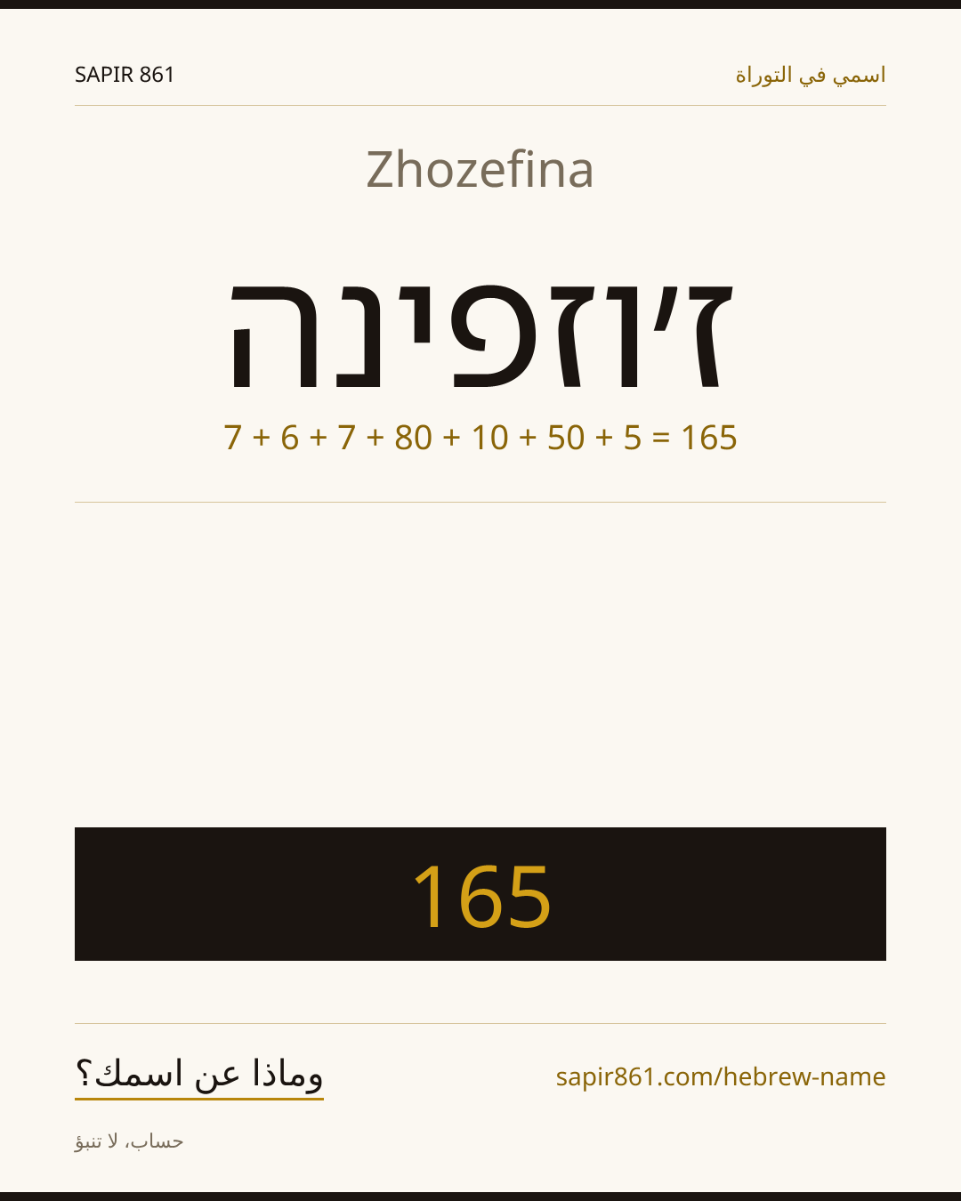 Zhozefina — ז׳וזפינה