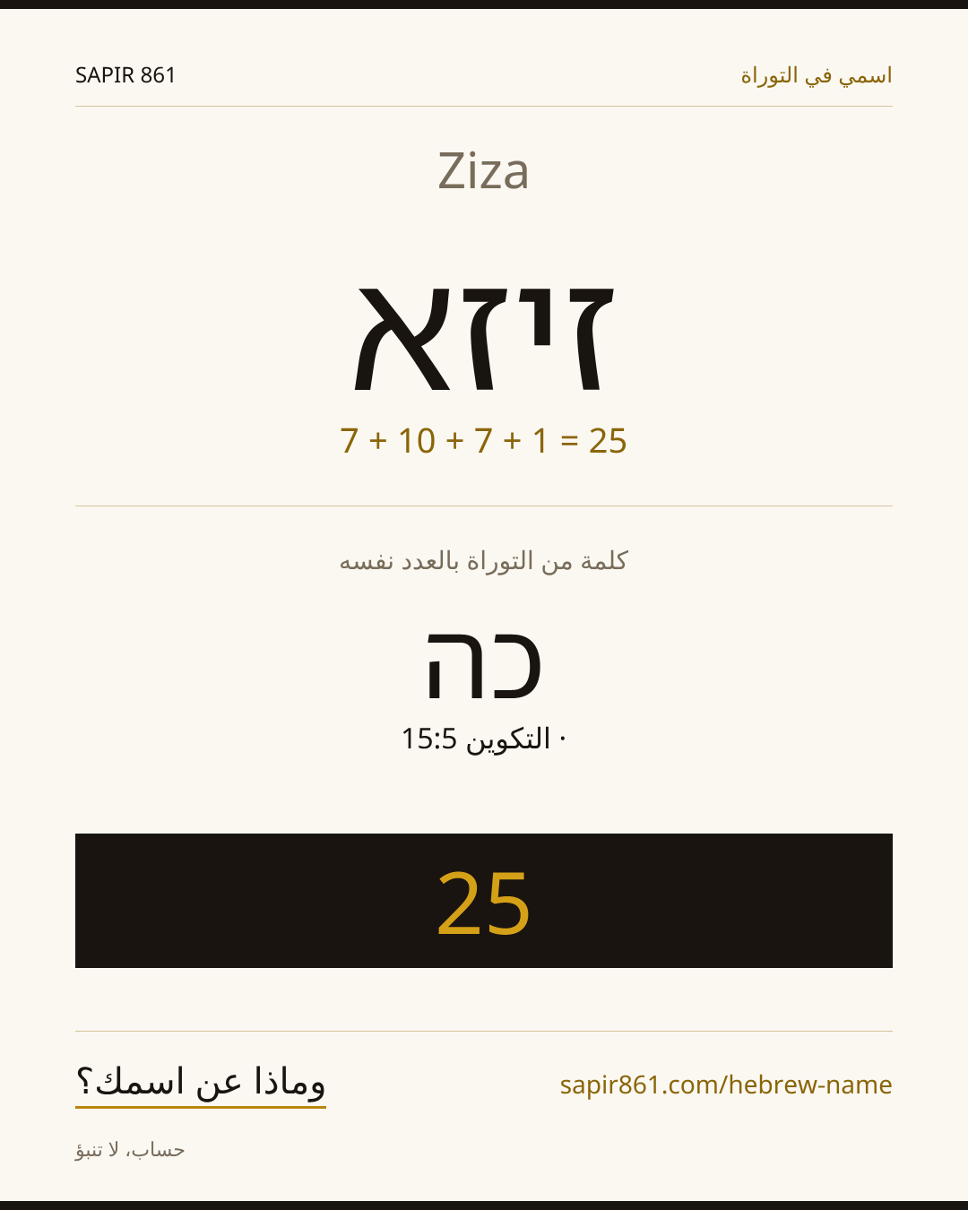 Ziza — זיזא