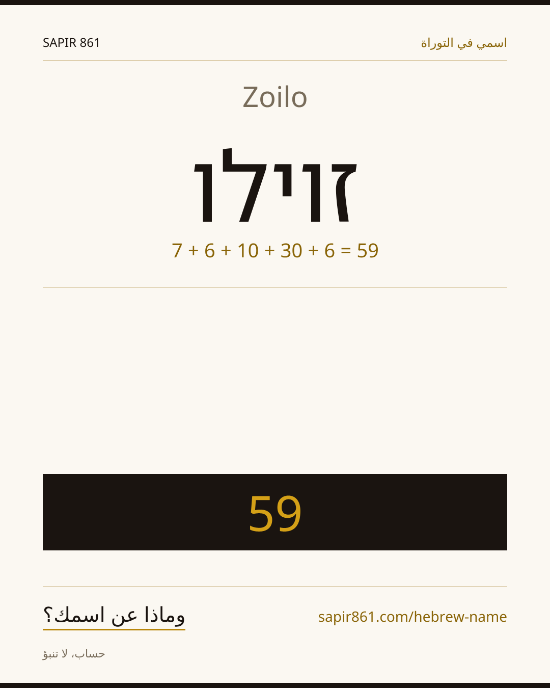 Zoilo — זוילו