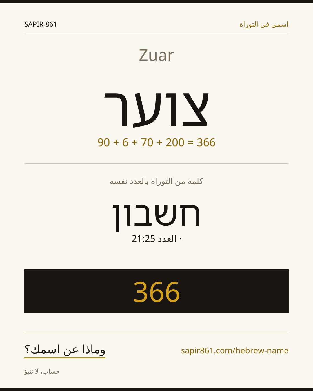 Zuar — צוער