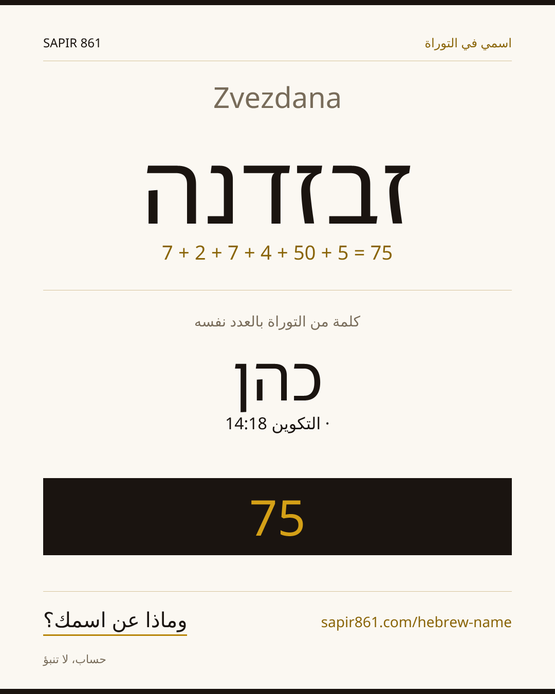 Zvezdana — זבזדנה