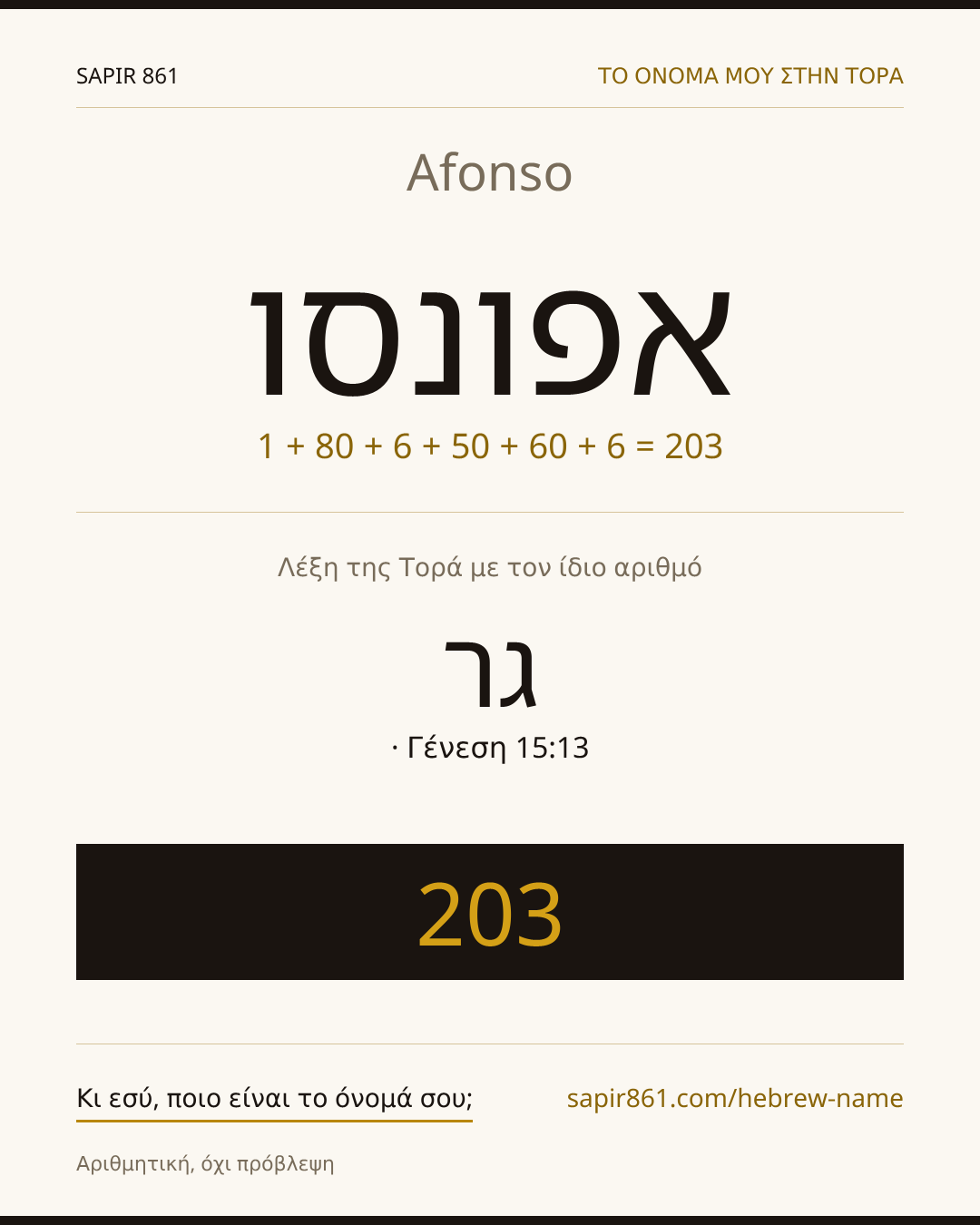 Afonso — אפונסו