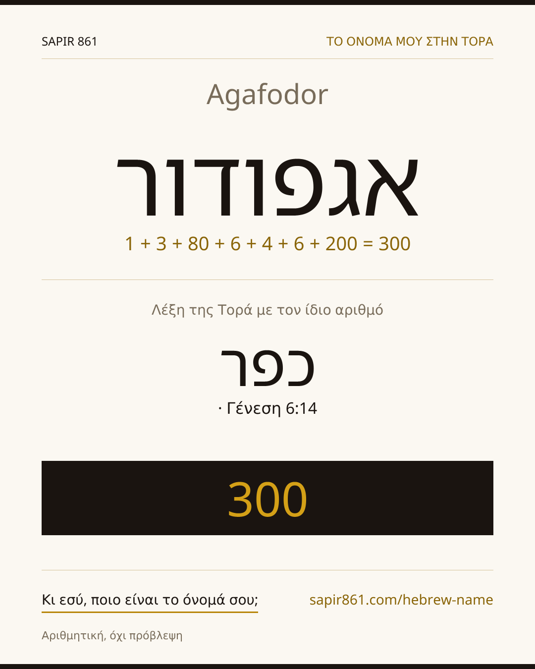 Agafodor — אגפודור