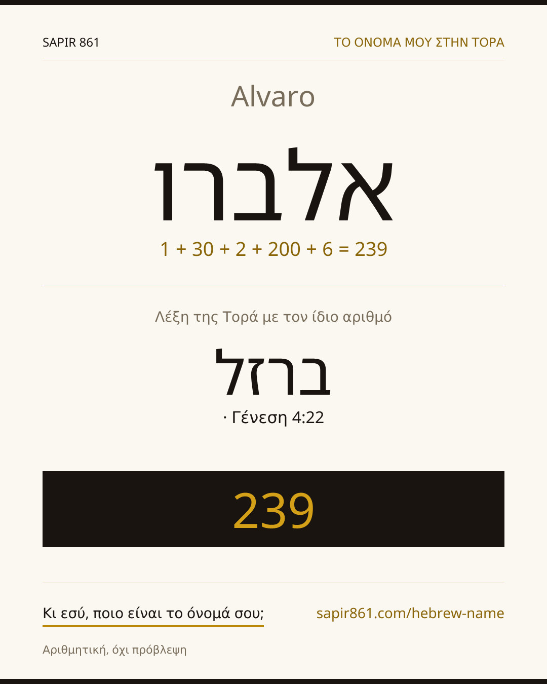Alvaro — אלברו