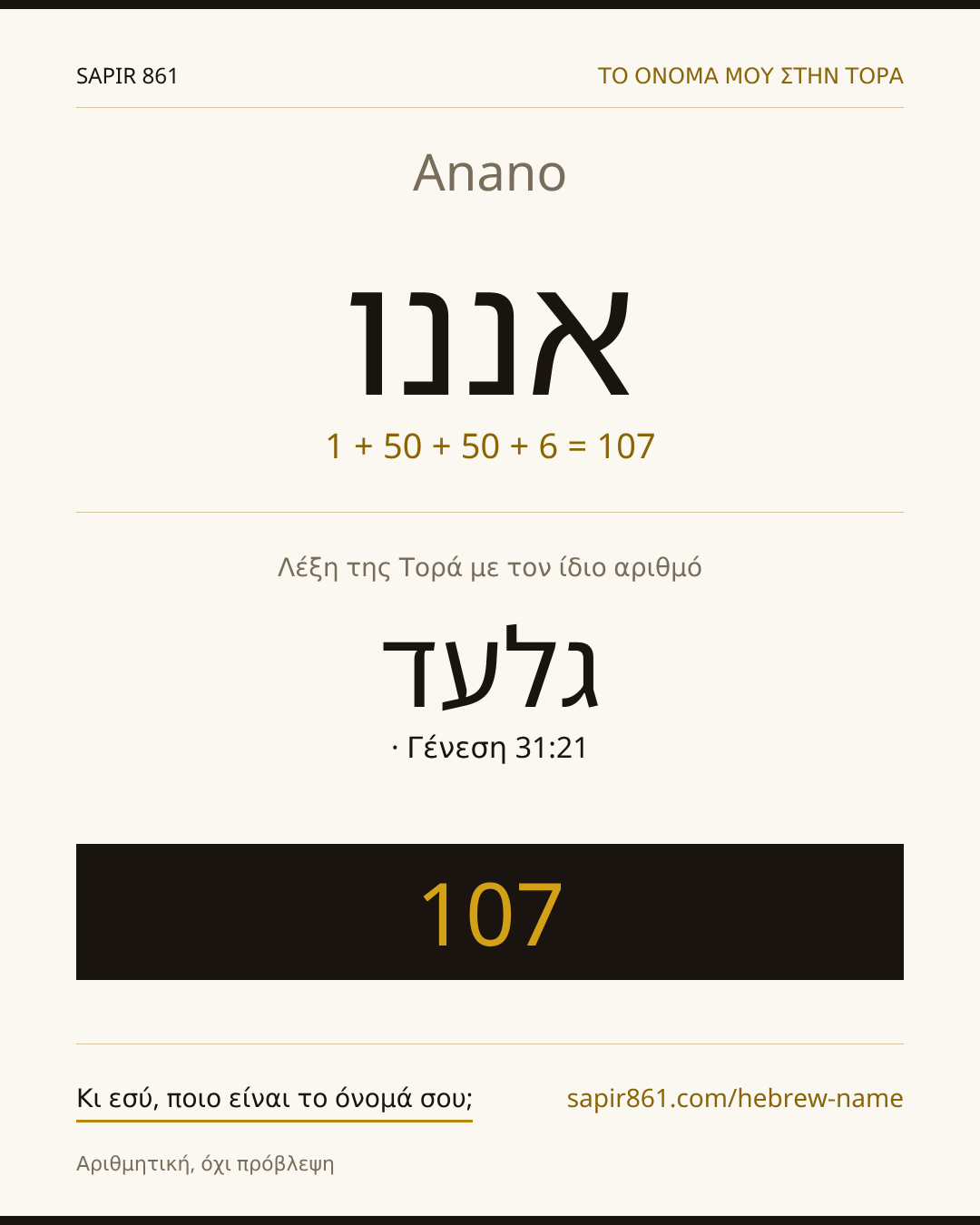 Anano — אננו