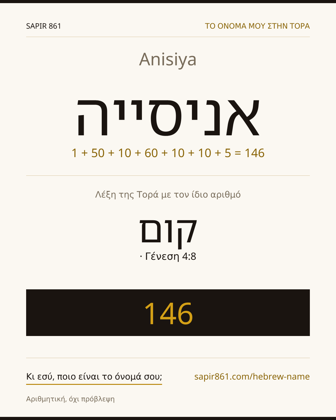 Anisiya — אניסייה