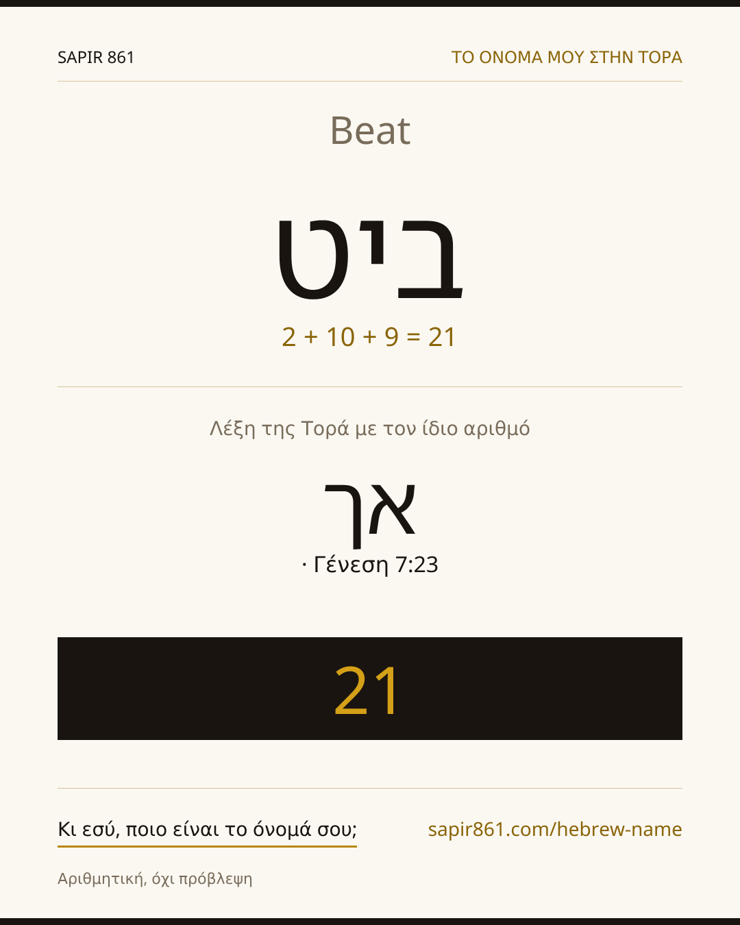 Beat — ביט