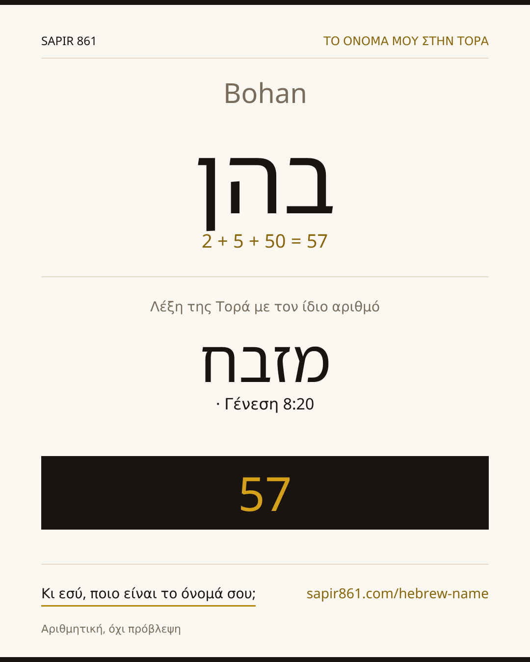 Bohan — בהן