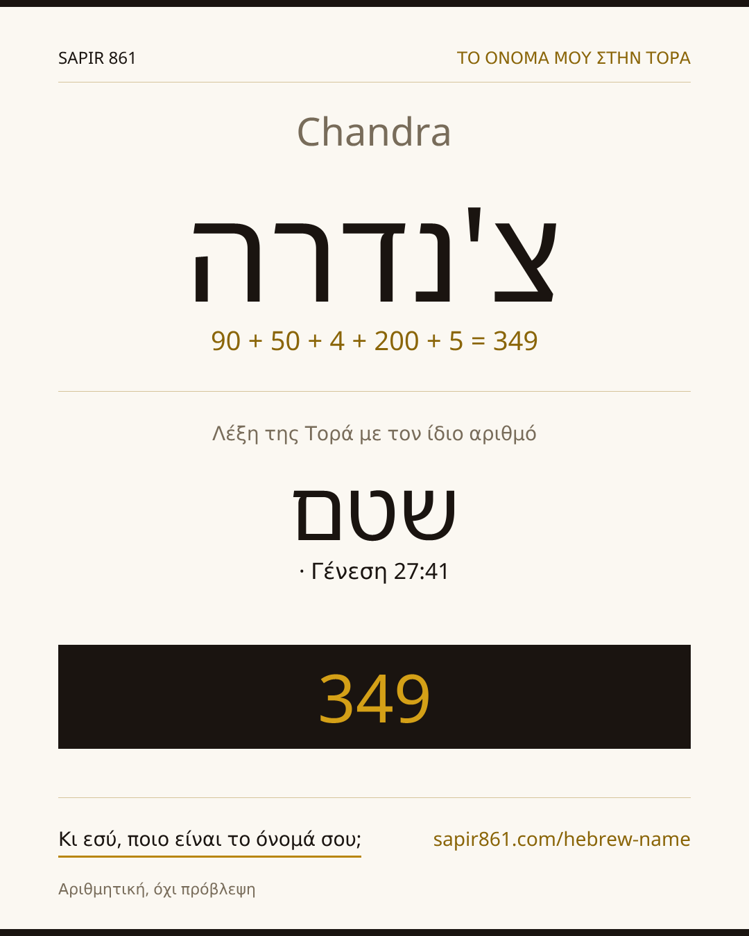 Chandra — צ'נדרה