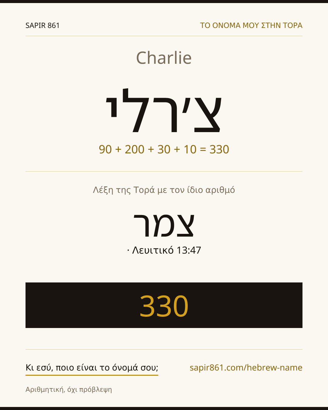 Charlie — צ׳רלי