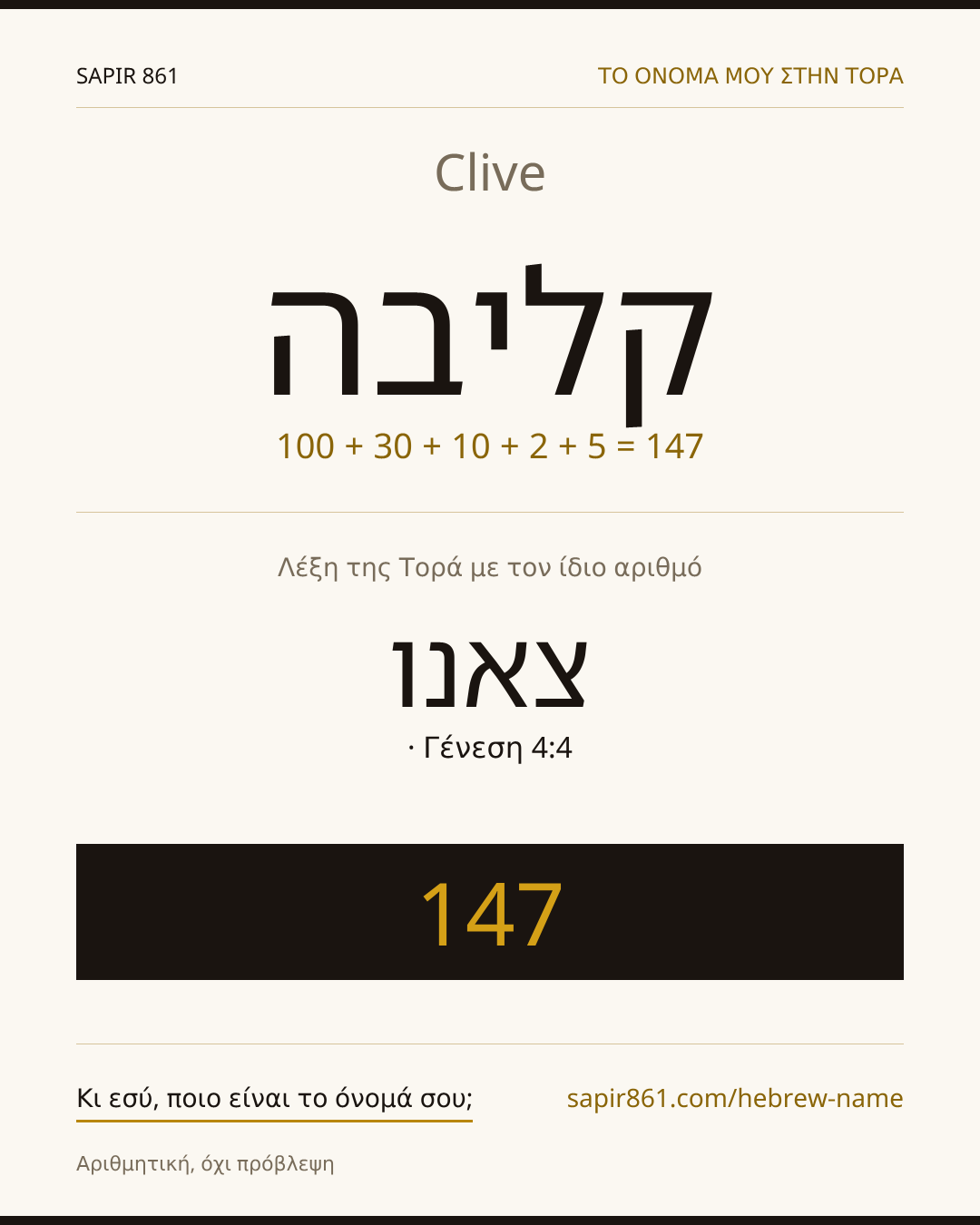 Clive — קליבה