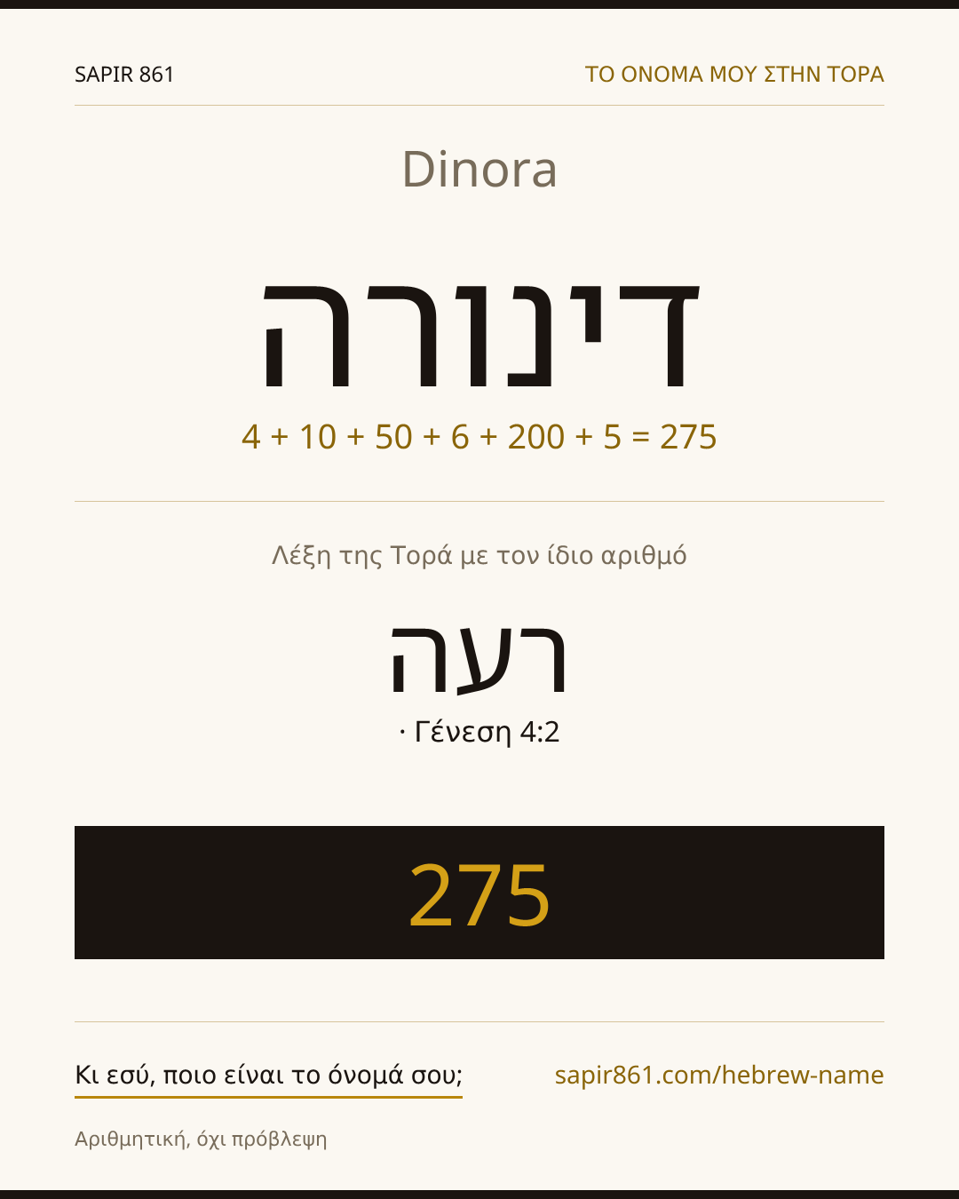 Dinora — דינורה