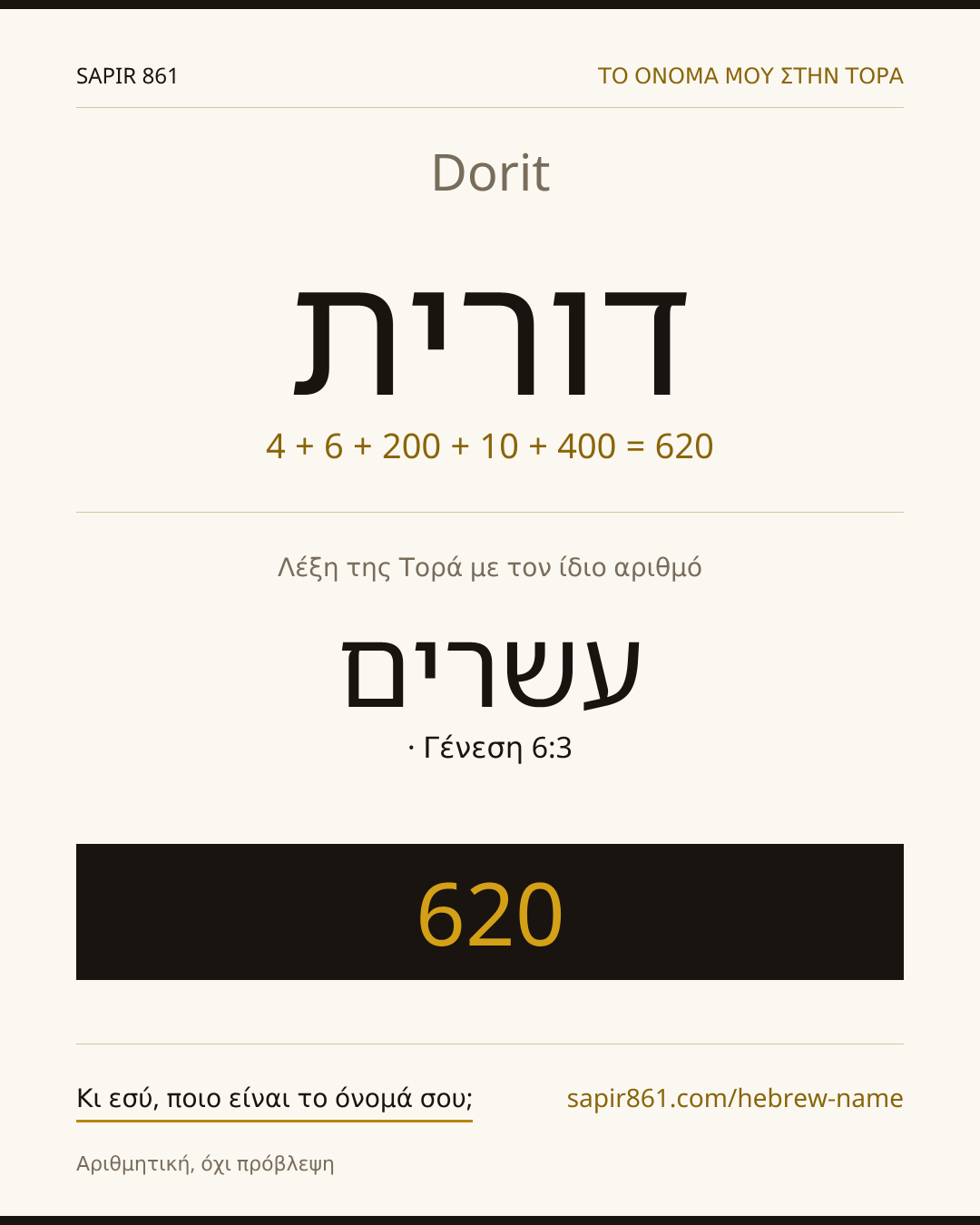Dorit — דורית