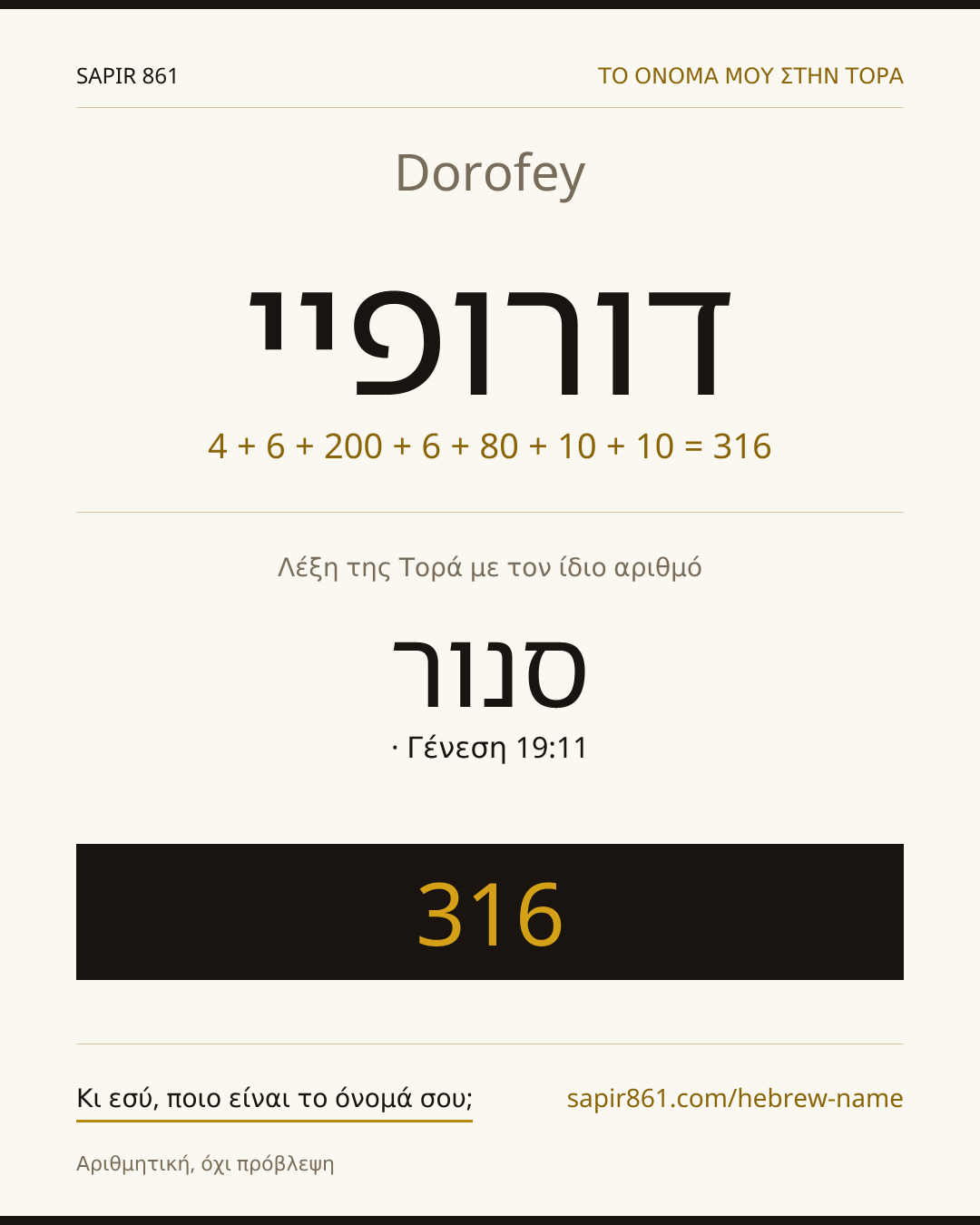 Dorofey — דורופיי