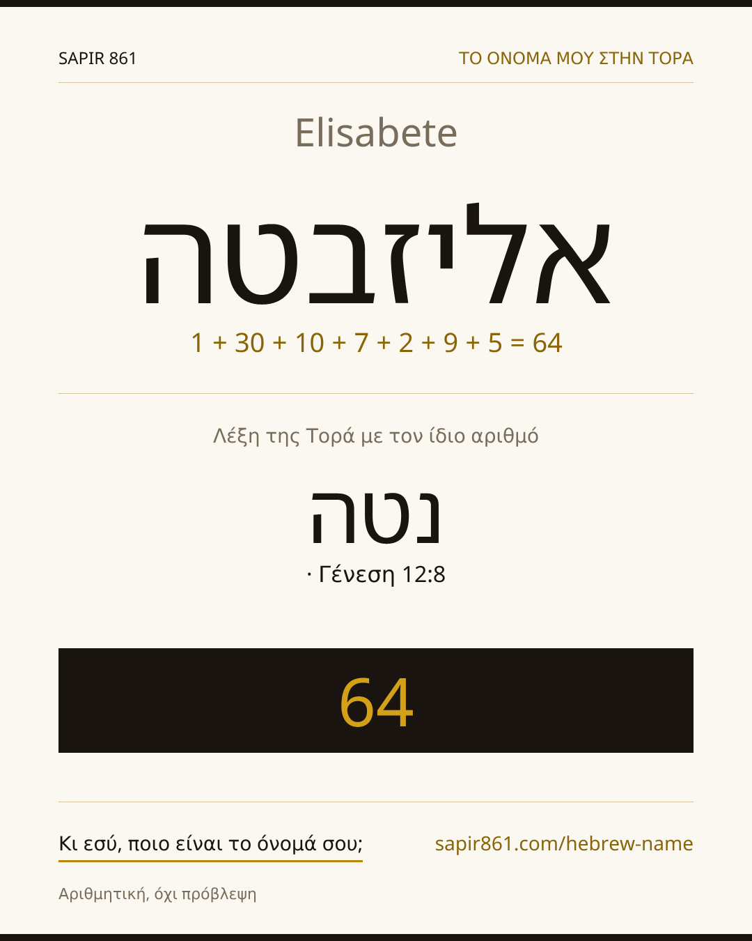Elisabete — אליזבטה