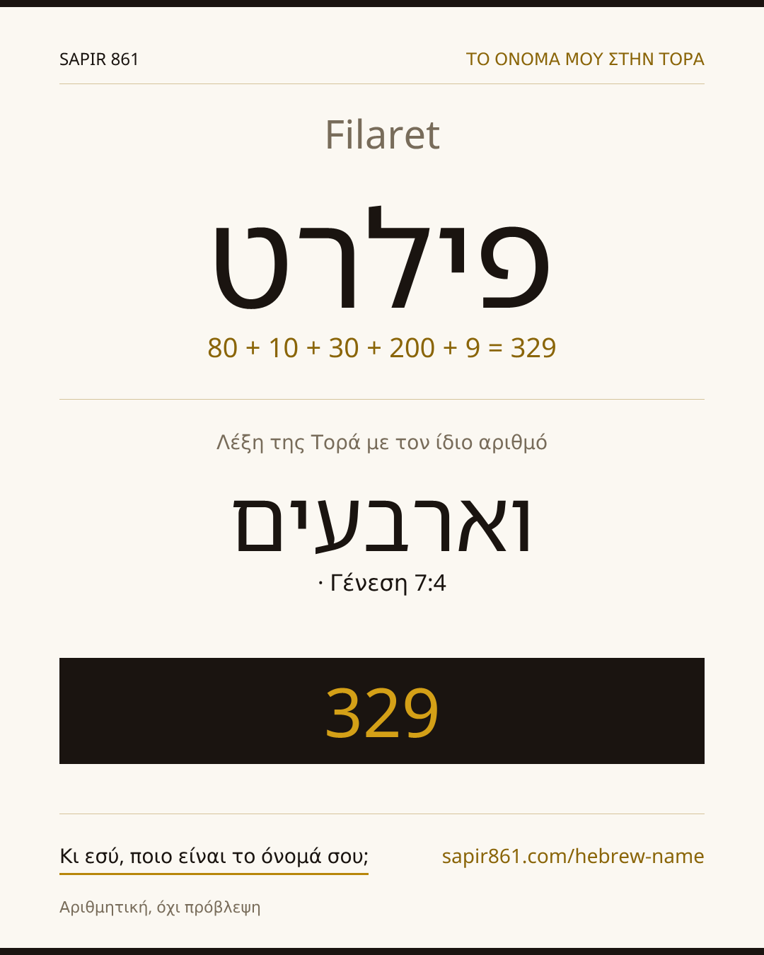 Filaret — פילרט