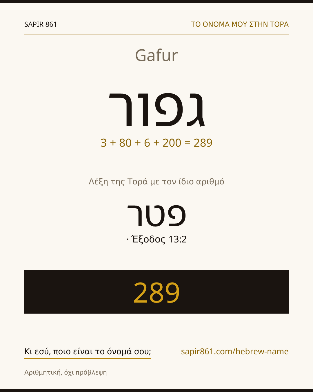 Gafur — גפור