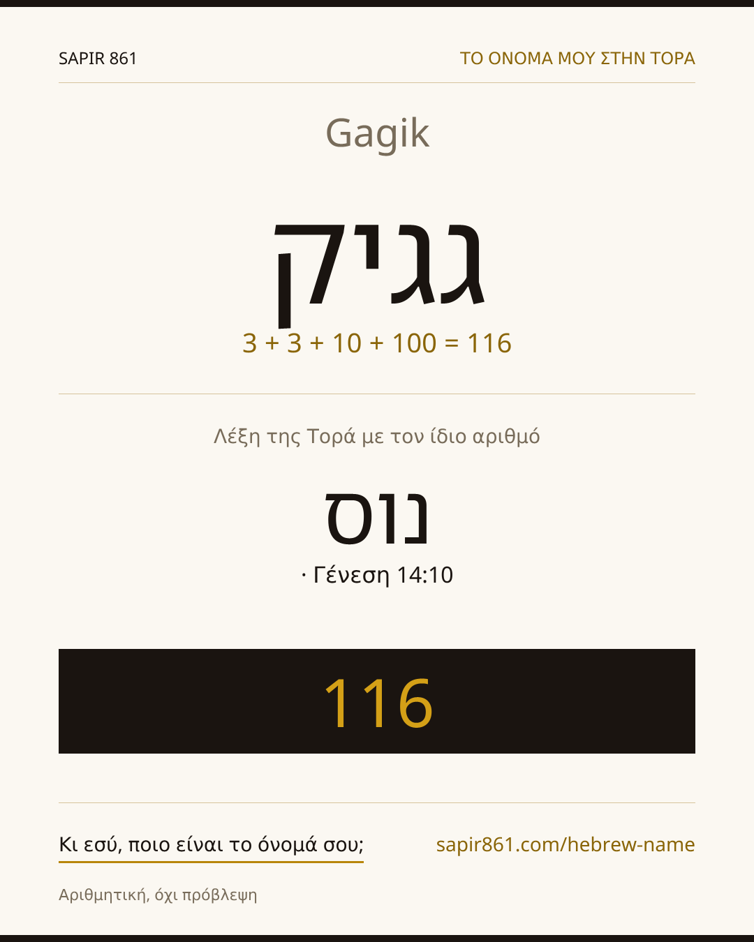 Gagik — גגיק