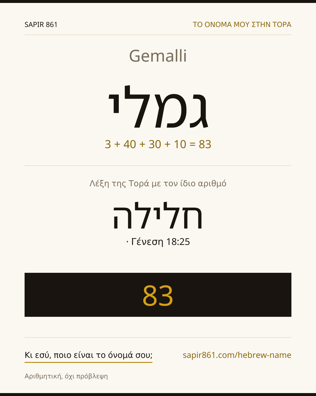 Gemalli — גמלי