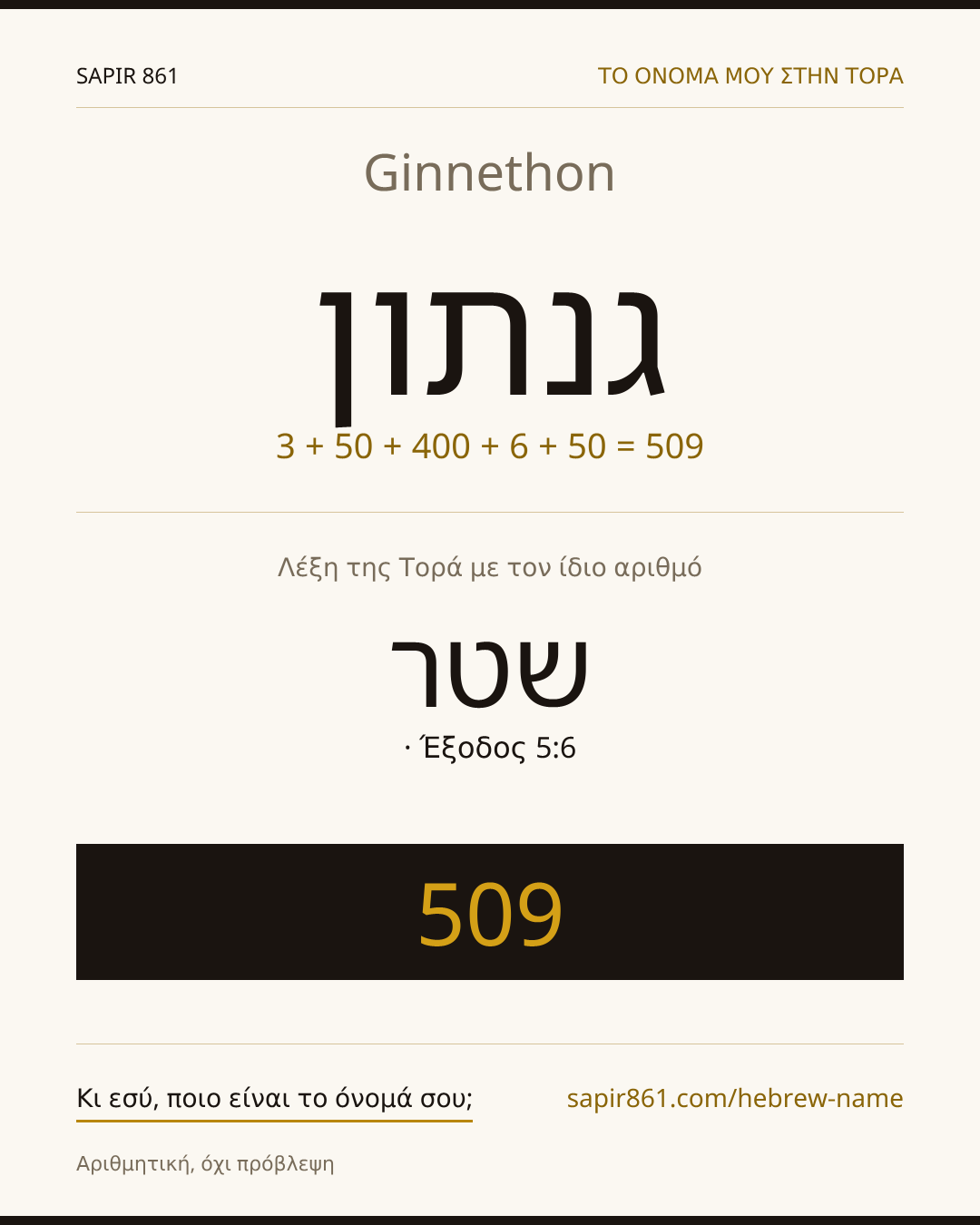 Ginnethon — גנתון
