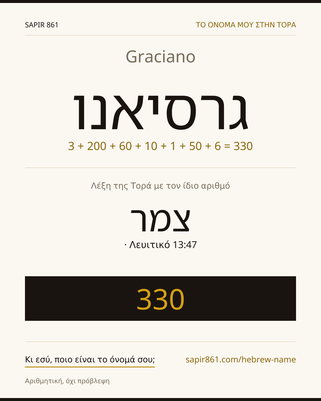 Graciano — גרסיאנו