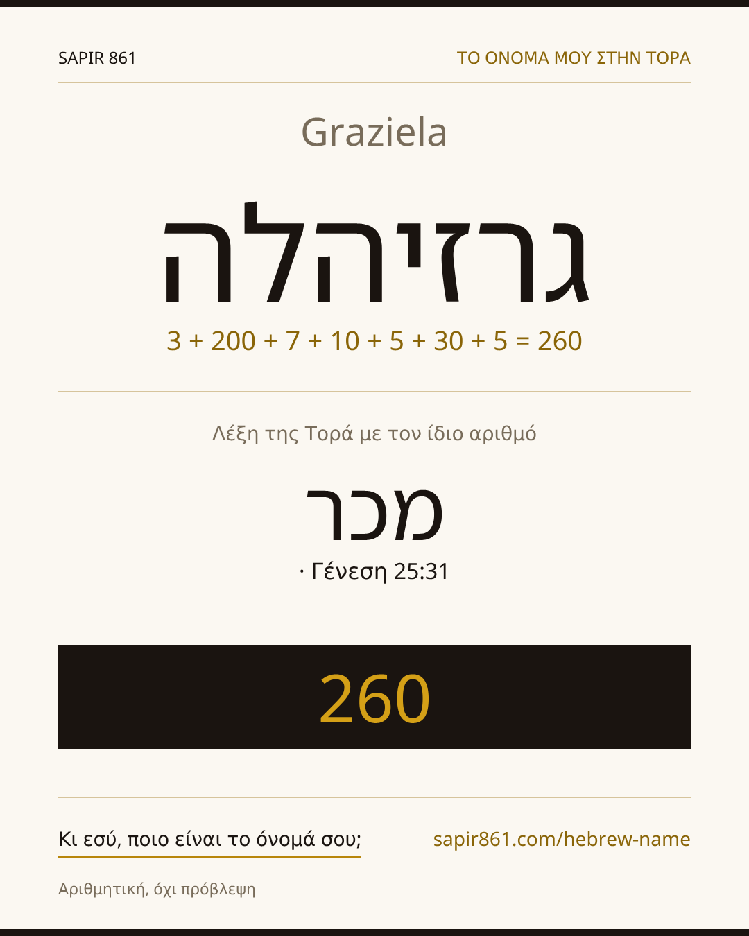 Graziela — גרזיהלה
