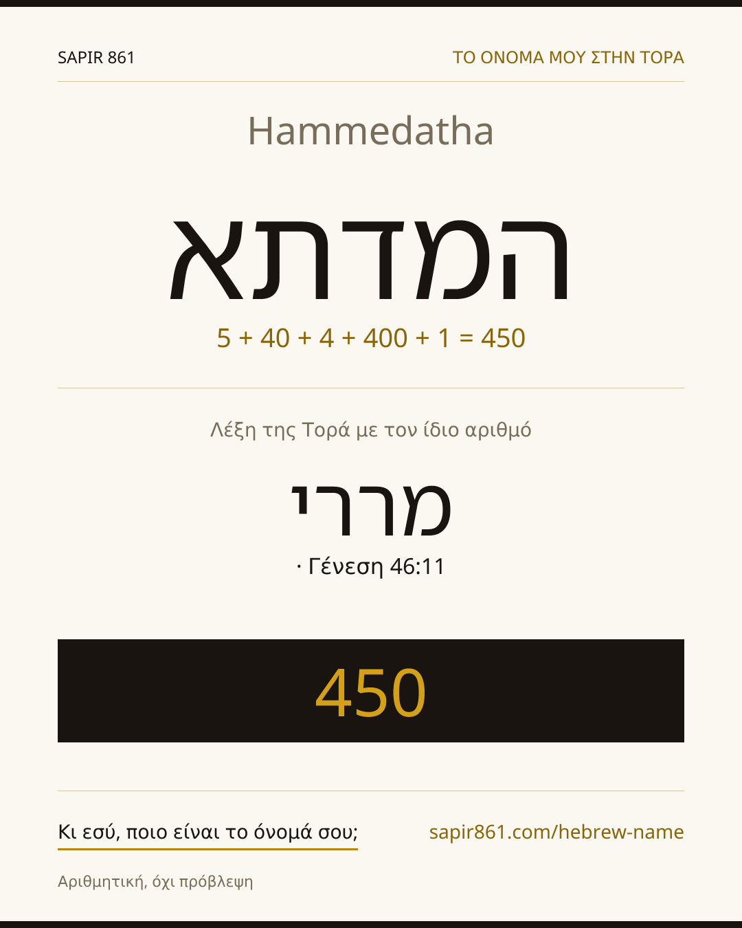 Hammedatha — המדתא