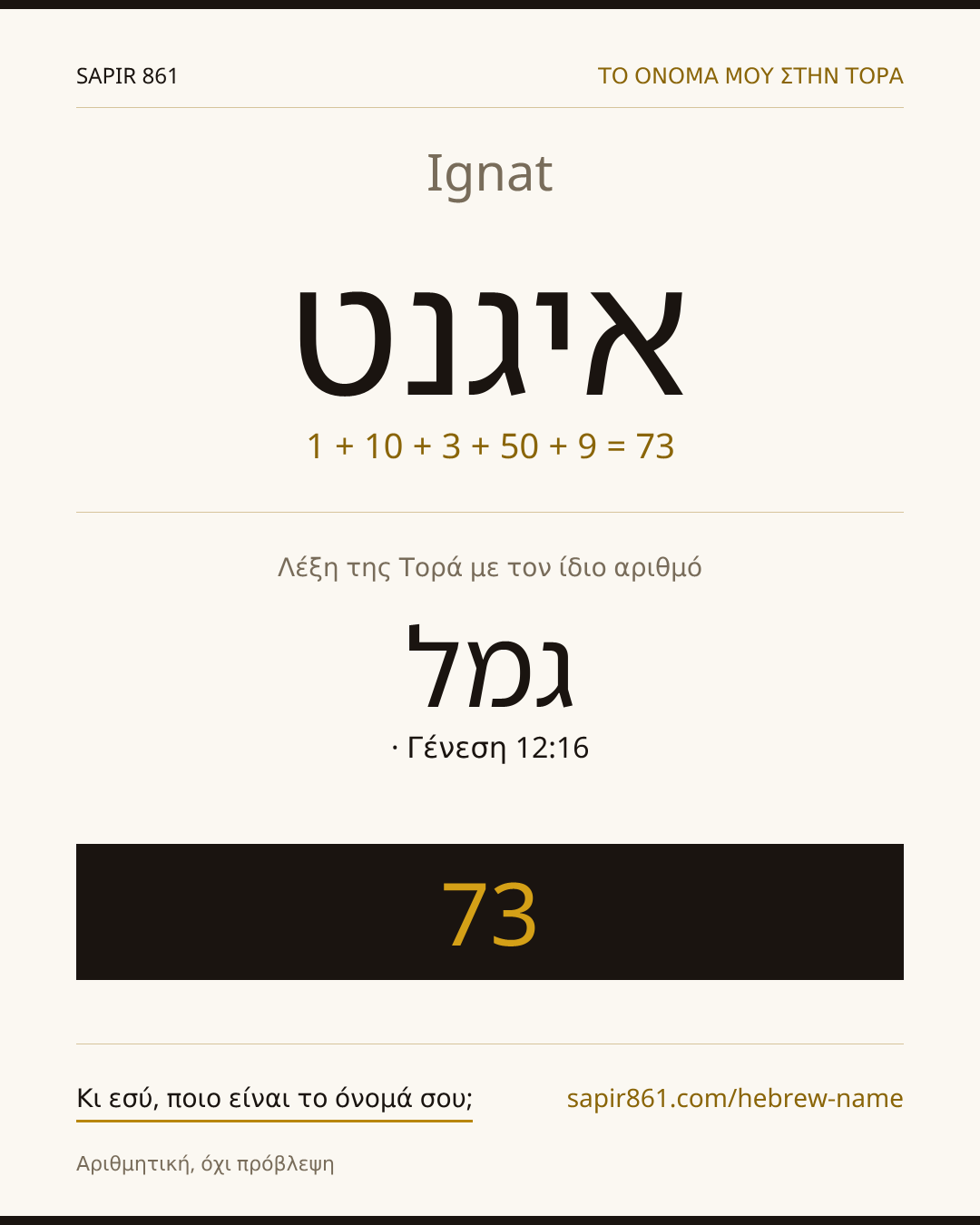 Ignat — איגנט